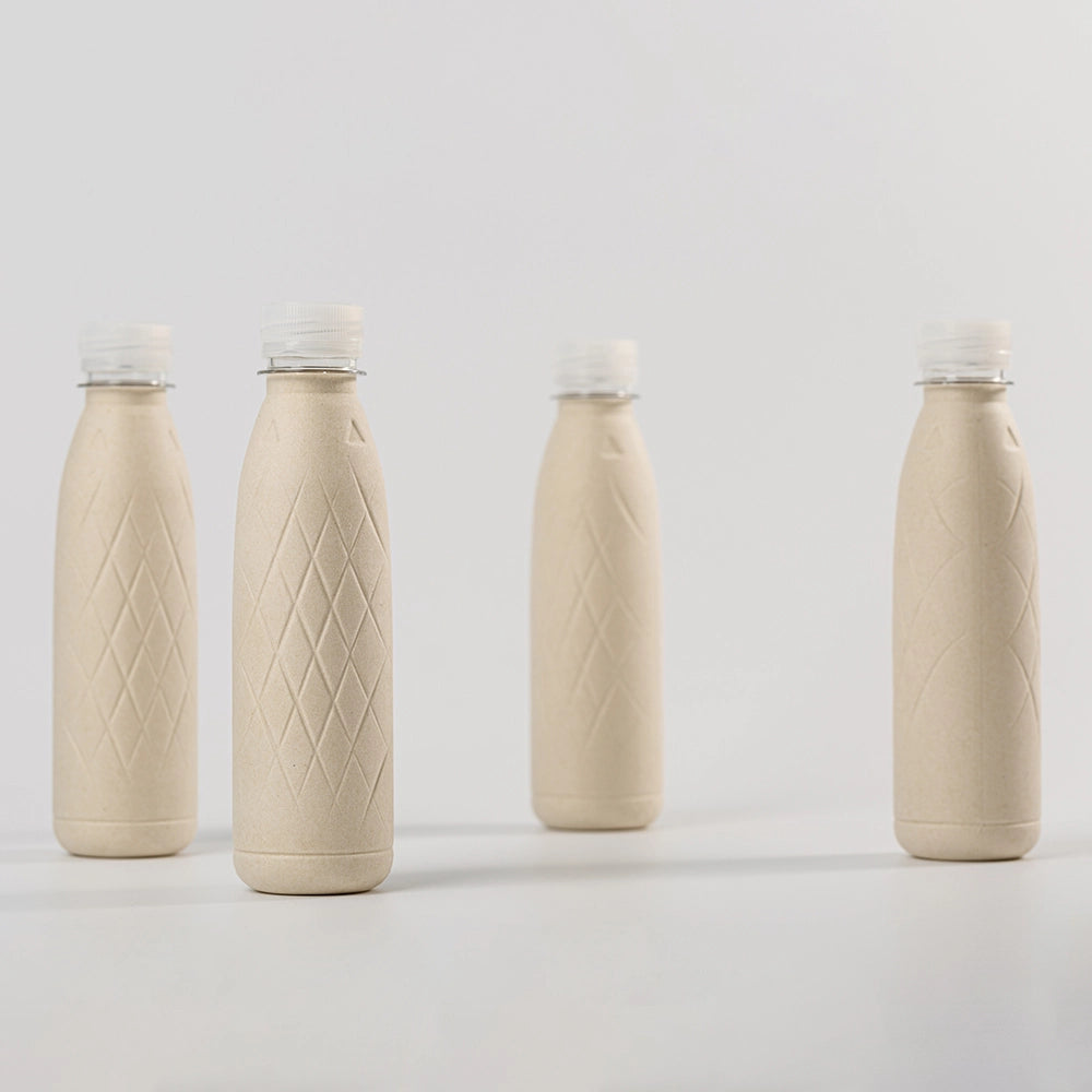 Sustainable Molded Pulp Water Paper Bottle Packaging - Otarapack