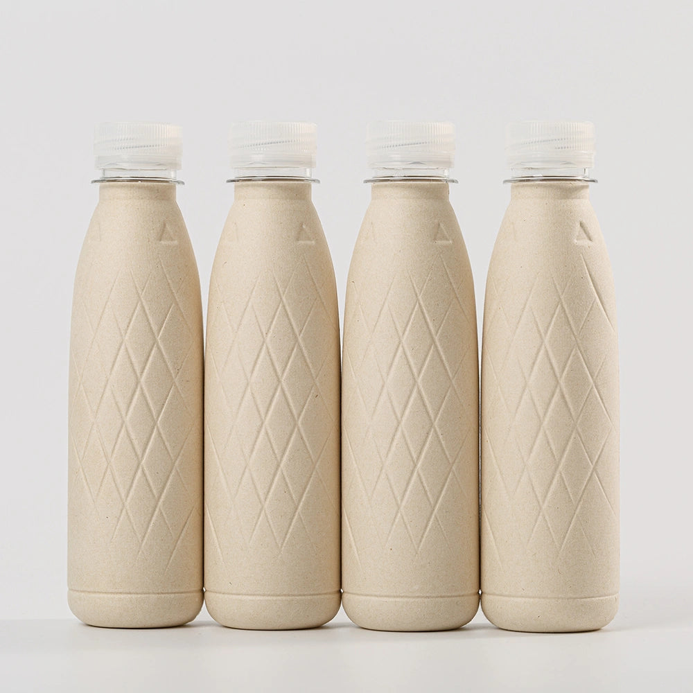 Sustainable Molded Pulp Water Paper Bottle Packaging - Otarapack