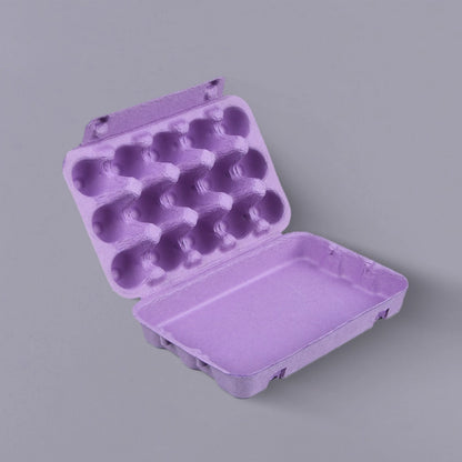 Purple Clamshell Egg Storage Pulp Tray - Otarapack