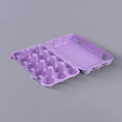 Purple Clamshell Egg Storage Pulp Tray - Otarapack