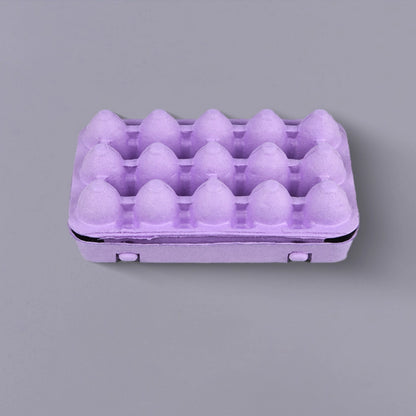 Purple Clamshell Egg Storage Pulp Tray - Otarapack
