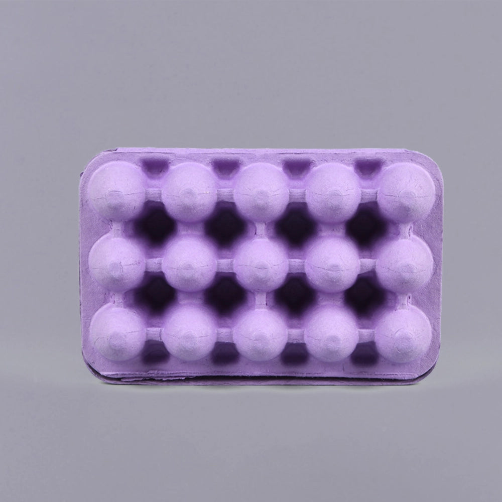 Purple Clamshell Egg Storage Pulp Tray - Otarapack