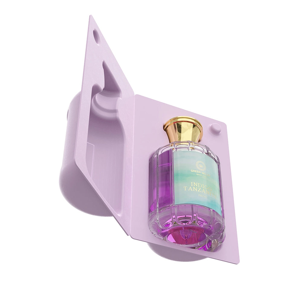 Purple Molded Pulp Perfume Clamshell Tray - Otarapack