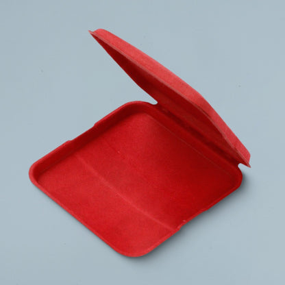 Red Clamshell Pulp Molded Box - Otarapack