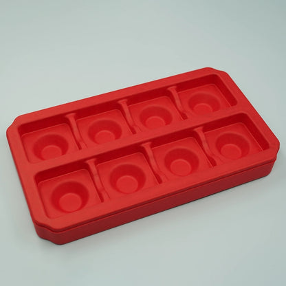 Red Color 8 Slots Mooncake Box - Otarapack