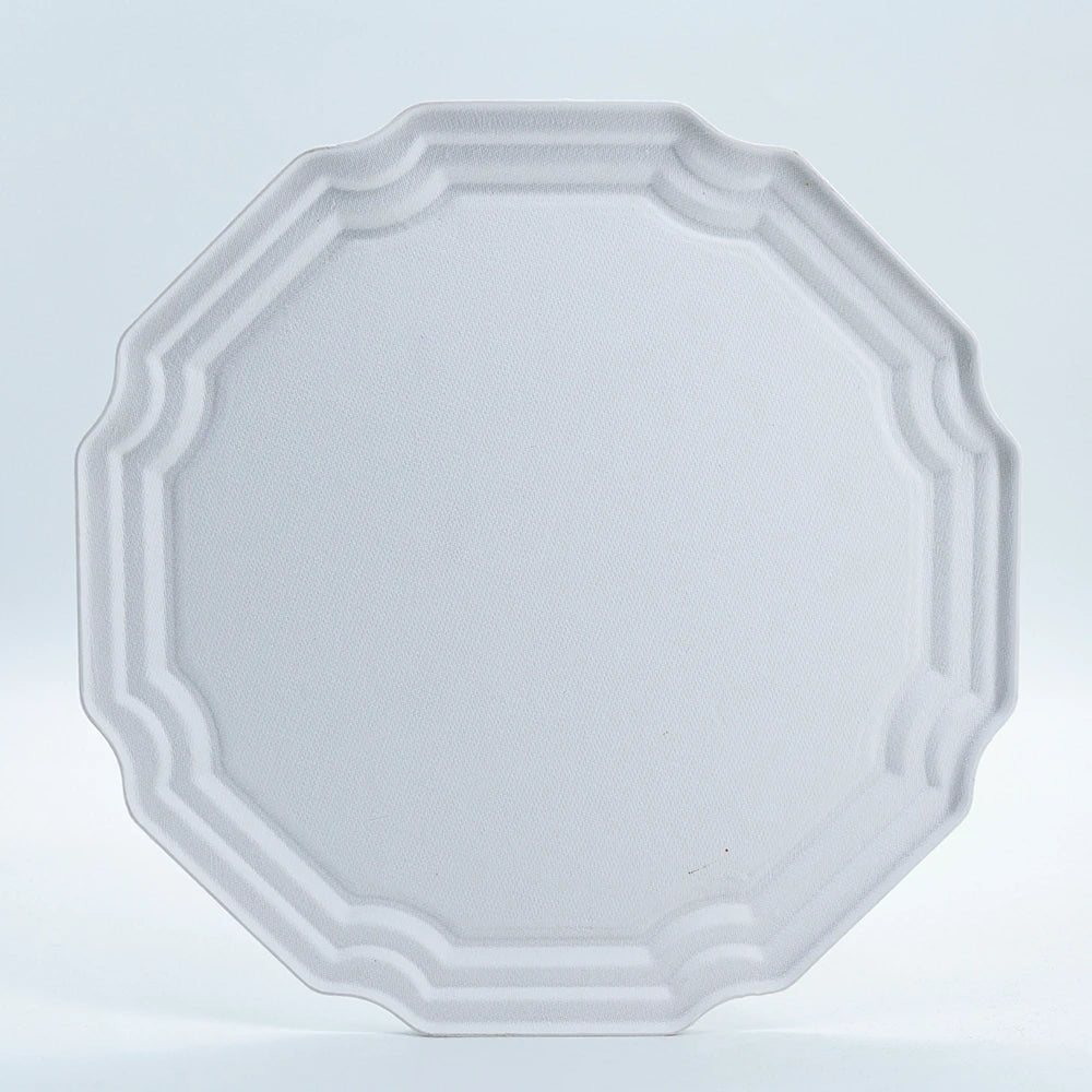 Round Lid Base Molded Pulp Box For Tea - Otarapack