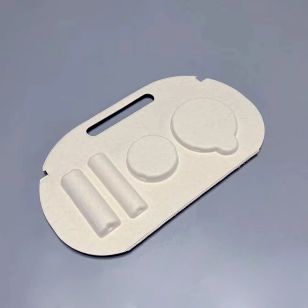 White Pulp Cosmetic Carrier Sustainable Handle Packaging - Otarapack