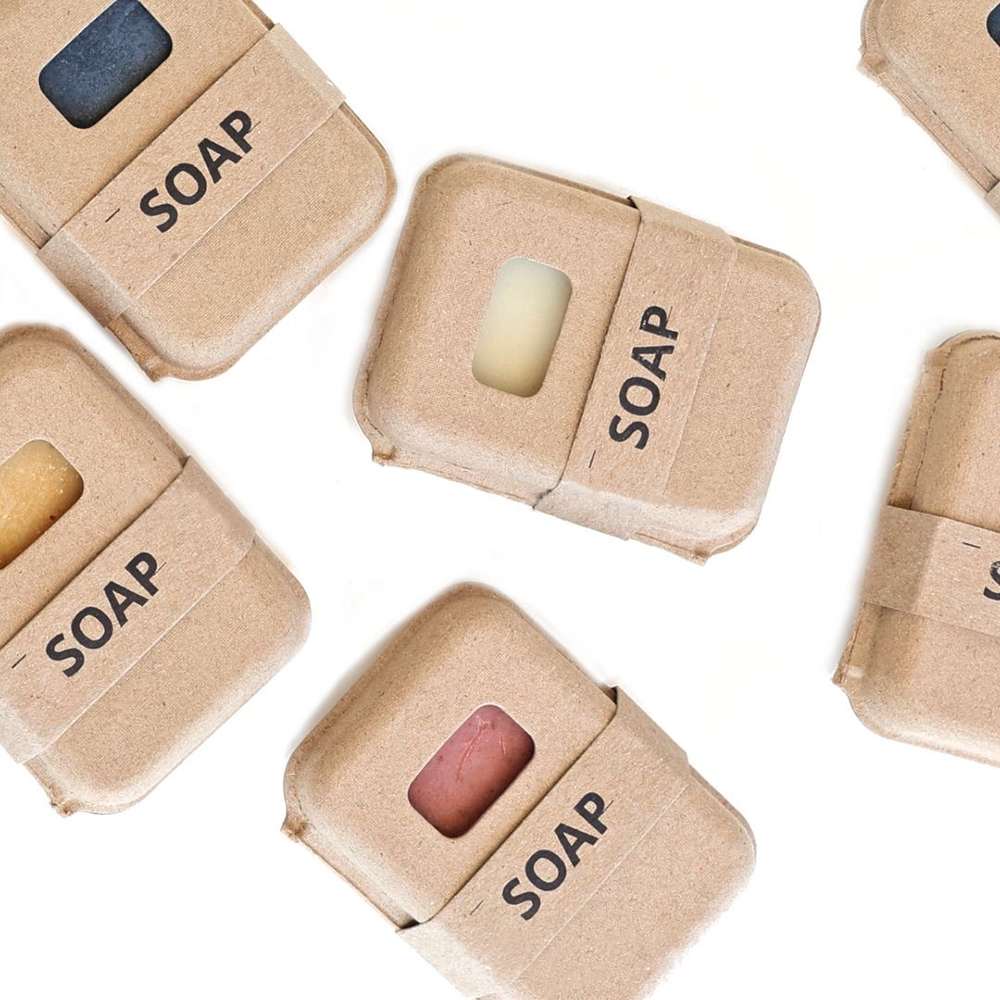 Bagasse Molded Pulp Soap Daily Packaging - Otarapack