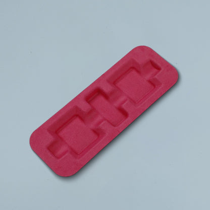 Sustainable Molded Pulp Red Inner Tray - Otarapack