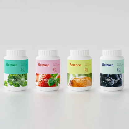 Sustainable Supplement Paper Pill Bottle - Otarapack