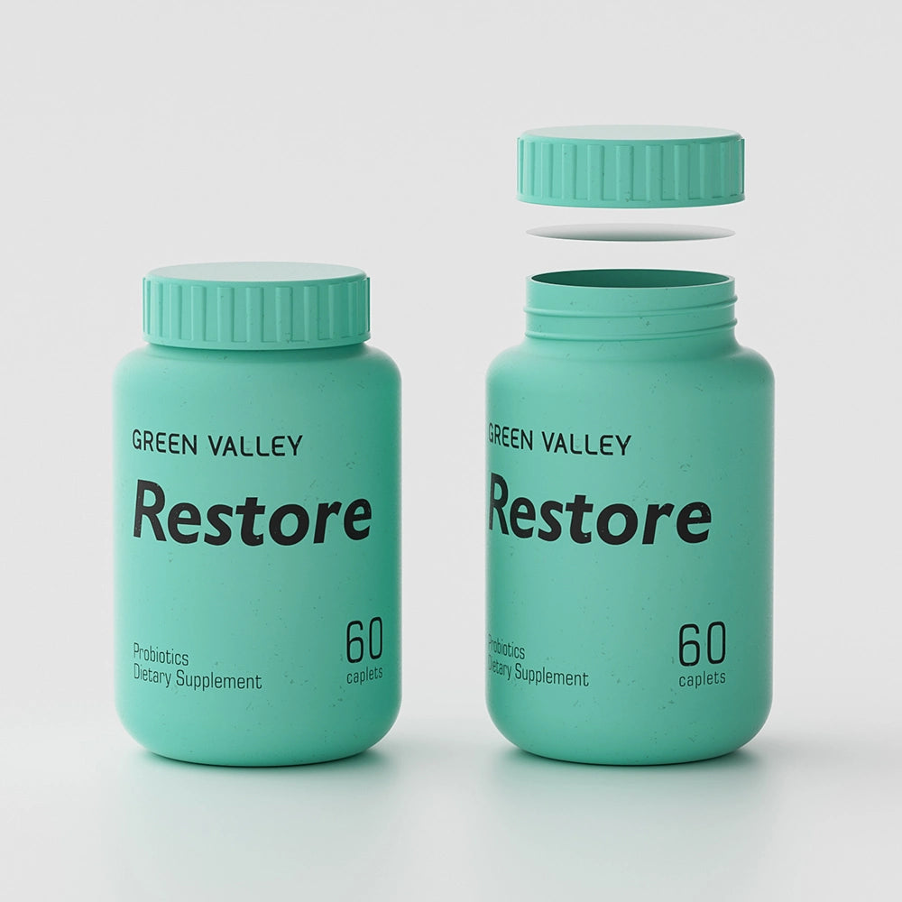 Sustainable Supplement Paper Pill Bottle - Otarapack
