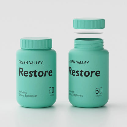 Sustainable Supplement Paper Pill Bottle - Otarapack