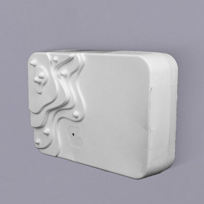 Biodegradable Embossed Patterns Paper Pulp Tea Box - Otarapack