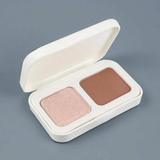 Two Slots Sustainable Empty Eyeshadow Palette - Otarapack