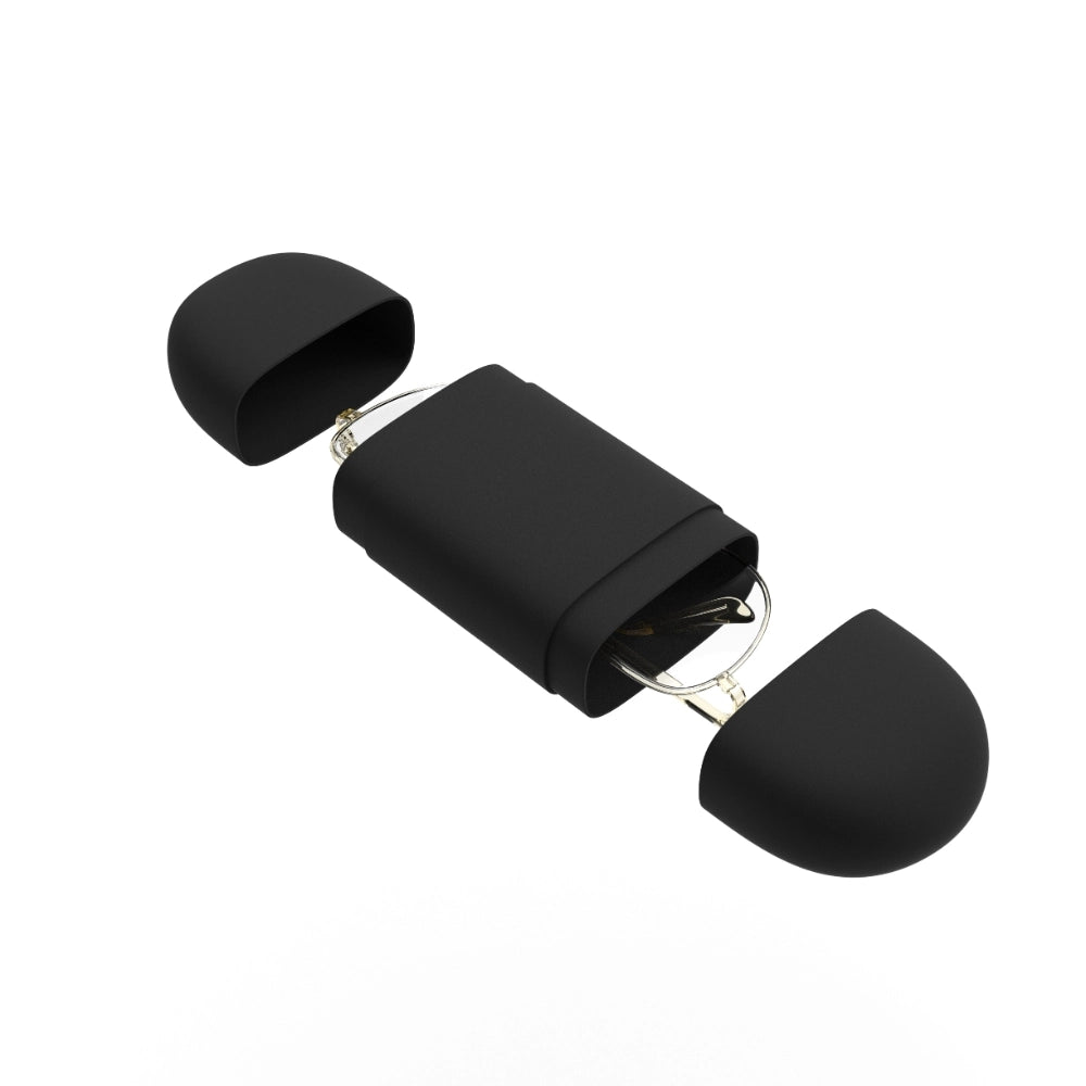Black Molded Pulp Box Two Way Open Glasses Case - Otarapack