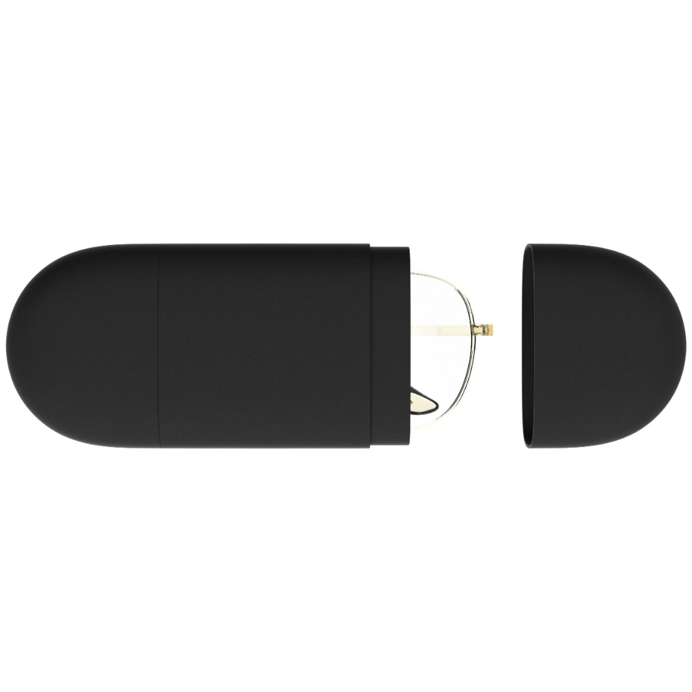 Black Molded Pulp Box Two Way Open Glasses Case - Otarapack