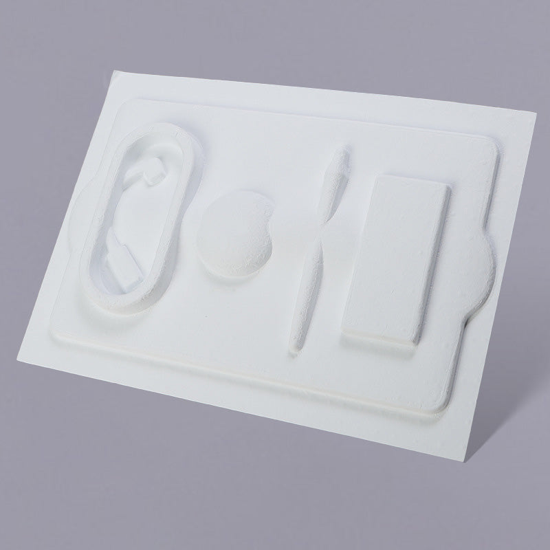 Pulp Molded Paper Tray Packaging for Earphones Set - Otarapack