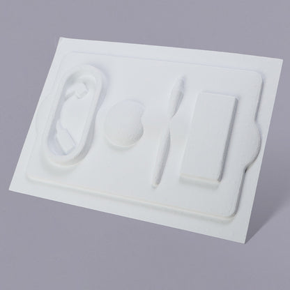 Pulp Molded Paper Tray Packaging for Earphones Set - Otarapack
