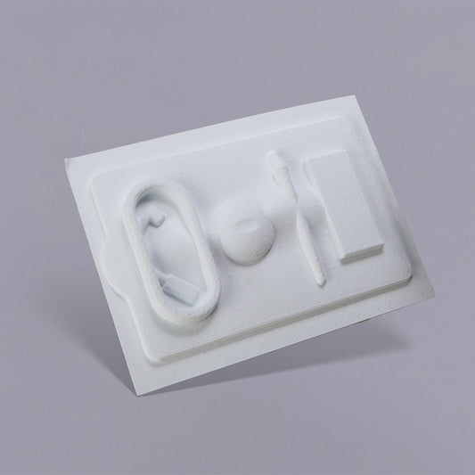 Pulp Molded Paper Tray Packaging for Earphones Set - Otarapack