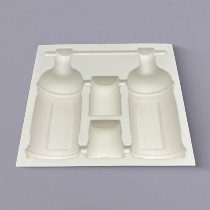 Dry Press Molded Pulp Tray For 750Ml Bottle - Otarapack