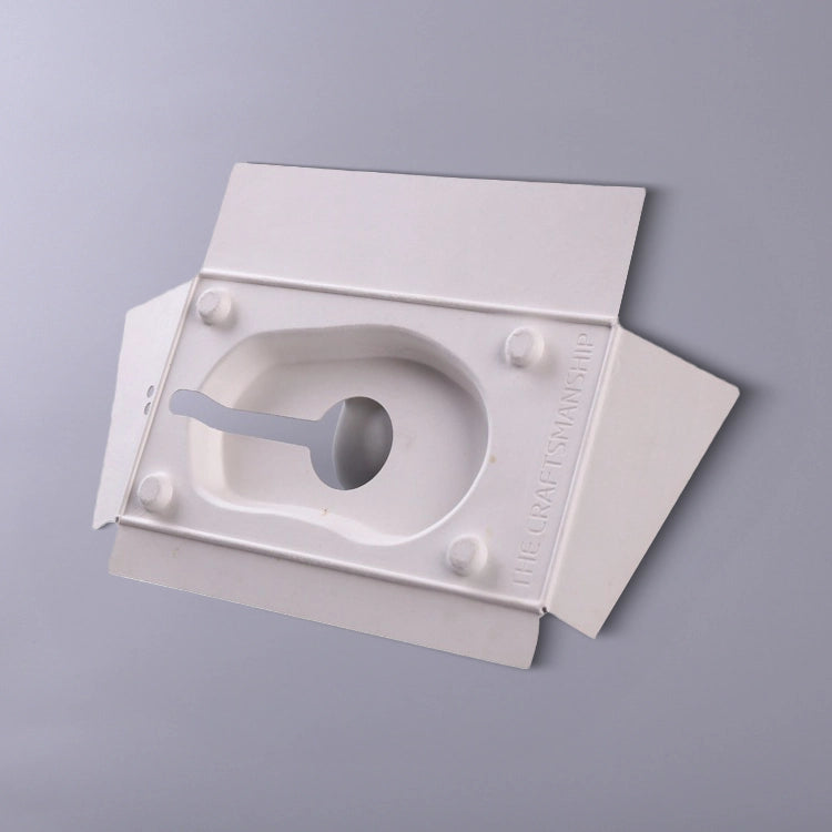 White Wet-pressed Wireless Mouse Insert Tray - Otarapack