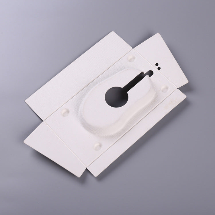 White Wet-pressed Wireless Mouse Insert Tray - Otarapack