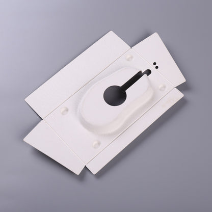 White Wet-pressed Wireless Mouse Insert Tray - Otarapack