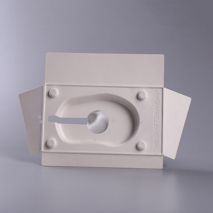 White Wet-pressed Wireless Mouse Insert Tray - Otarapack